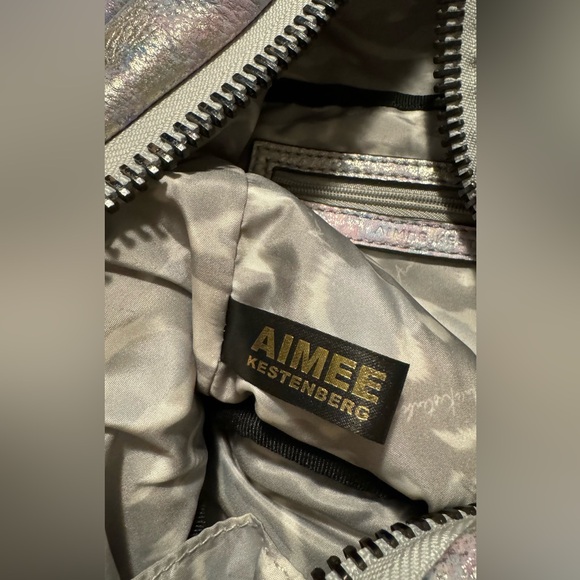 AIMEE KESTENBERG Tamitha Mini Bubble Novelty Opal Distressed Backpack - Picture 4 of 11